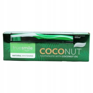 TRUESMILE Pasta do zębów 100ml Coconut + Szczoteczka