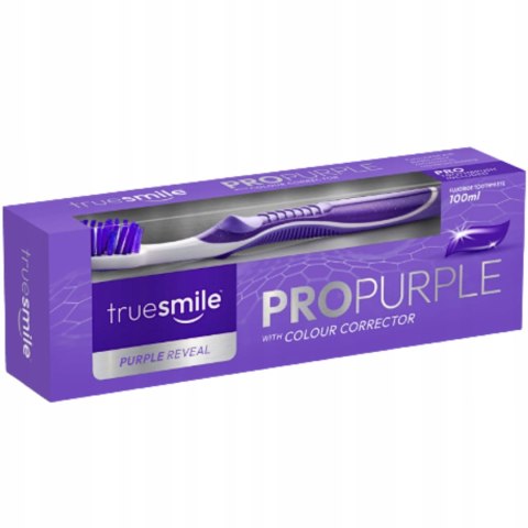 TRUESMILE Pasta do zębów 100ml ProPurple + Szczoteczka