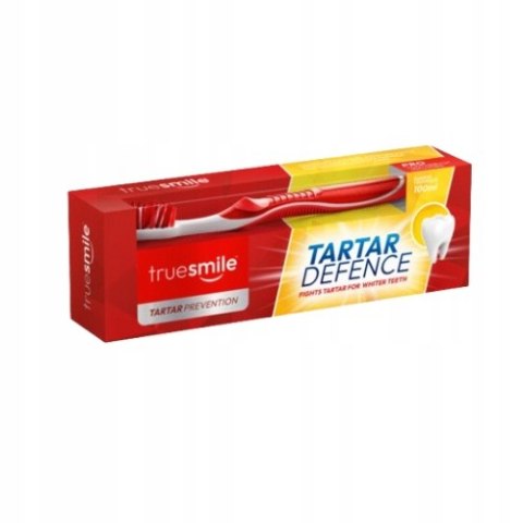 TRUESMILE Pasta do zębów 100ml Tartar Defence + Szczoteczka