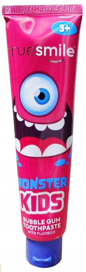 TRUESMILE Pasta do zębów dla dzieci 75ml Bubble Gum + Szczoteczka