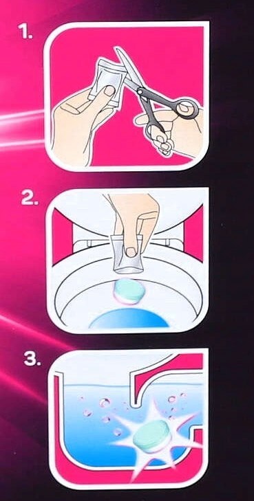 Tabletki do czyszczenia WC Gut & Günstig 16 sztuk
