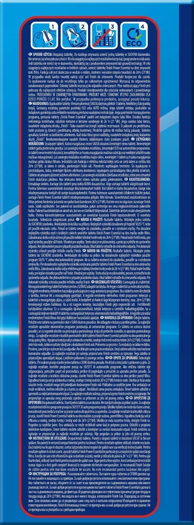 Tabletki do zmywarki Finish Power Essential 90 szt. cytrynowe All in One