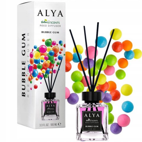 ALYA Patyczki zapachowe 100ml Bubble Gum