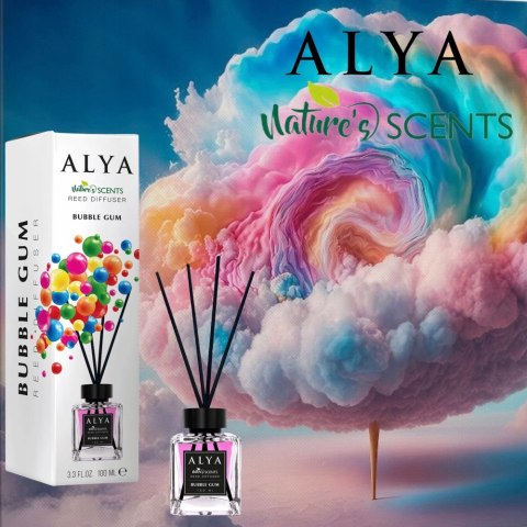 ALYA Patyczki zapachowe 100ml Bubble Gum