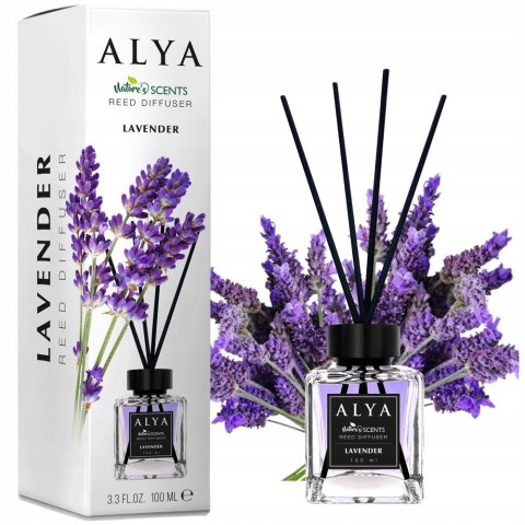 ALYA Patyczki zapachowe 100ml Lavender odświeżacz zapach do domu
