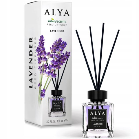 ALYA Patyczki zapachowe 100ml Lavender odświeżacz zapach do domu