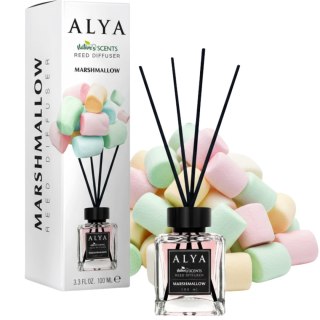 ALYA Patyczki zapachowe 100ml Marshmallow zapach do domu odświeżacz ozdoba
