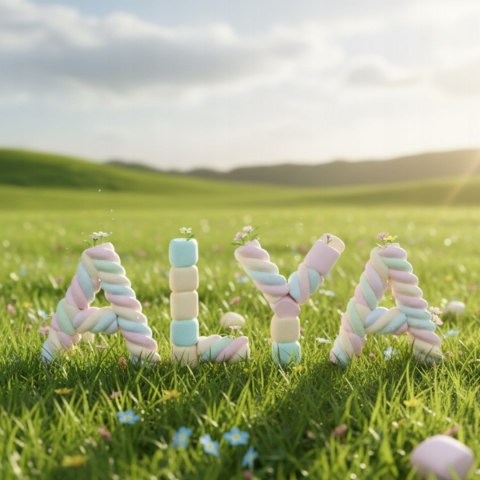 ALYA Patyczki zapachowe 100ml Marshmallow zapach do domu odświeżacz ozdoba