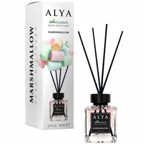 ALYA Patyczki zapachowe 100ml Marshmallow zapach do domu odświeżacz ozdoba