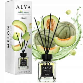 ALYA Patyczki zapachowe 100ml Melon zapach do domu odświeżacz