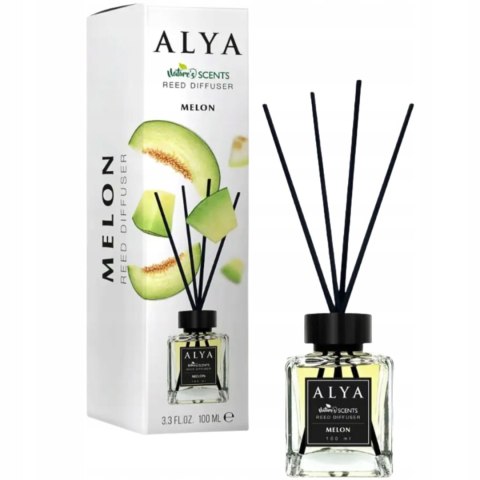 ALYA Patyczki zapachowe 100ml Melon zapach do domu odświeżacz