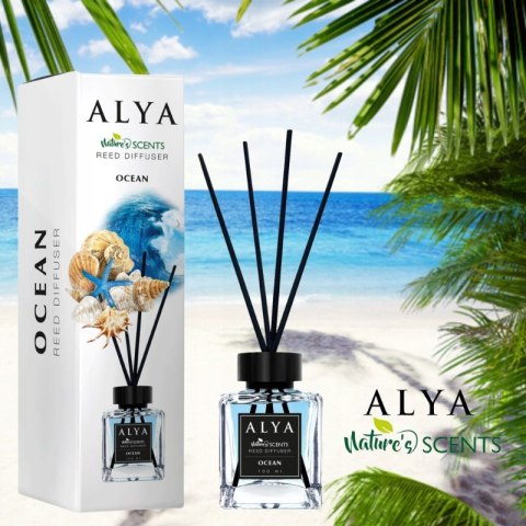 ALYA Patyczki zapachowe 100ml Ocean do mieszkania domu łazienki odświeżacz