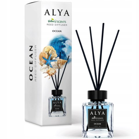 ALYA Patyczki zapachowe 100ml Ocean do mieszkania domu łazienki odświeżacz