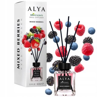 ALYA Patyczki zapachowe 100ml zapach do domu odświeżacz Mixed Berries