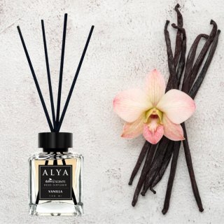 ALYA Patyczki zapachowe do domu odświeżacz pachnące 100ml Vanilla