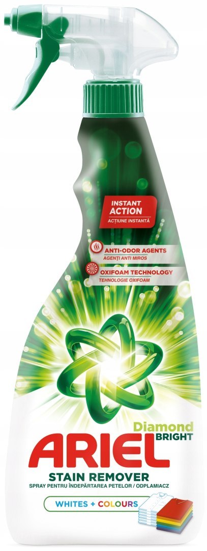 ARIEL Spray Odplamiacz 750ml White&Color