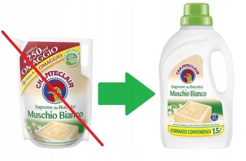 CHANTECLAIR Mydło do prania 1,5L Muschio Bianco