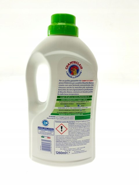 CHANTECLAIR Płyn do prania 1,26L Muschio Bianco