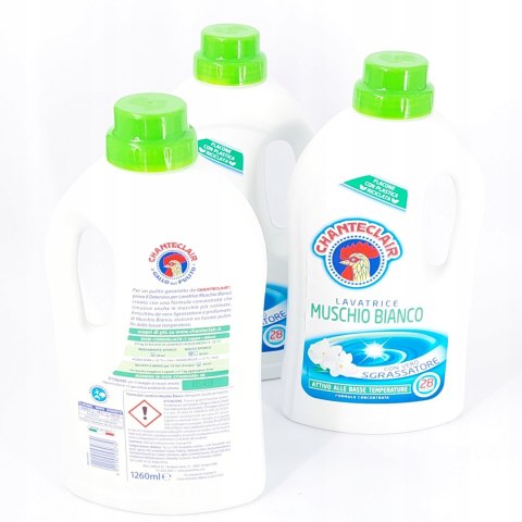 CHANTECLAIR Płyn do prania 1,26L Muschio Bianco