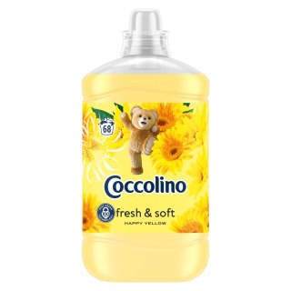 COCCOLINO płyn do płukania Fresh&Soft tkanin do plukania 1.7L Yellow