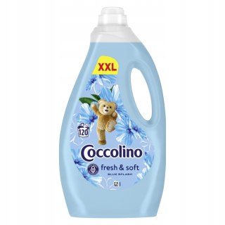 Coccolino Fresh&Soft płyn do płukania Blue Splash Niebieski 3L 120 prań