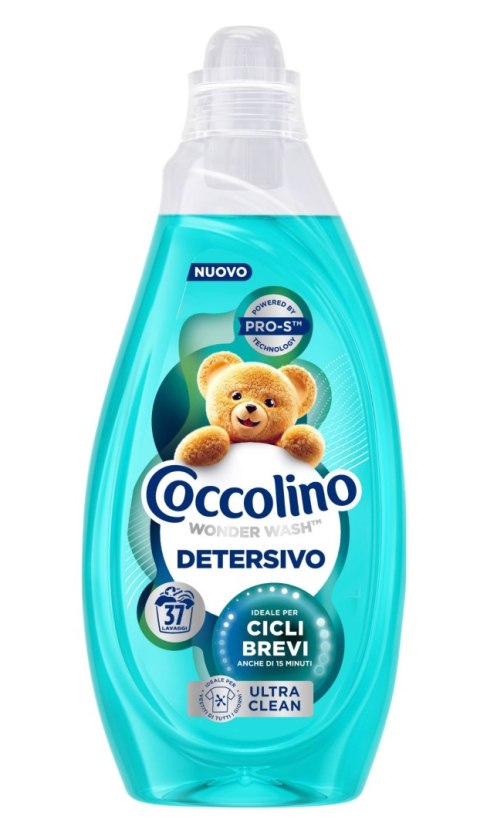 Coccolino żel do prania kolorowych tkanin Ultra Clean 37 prań 1.48L