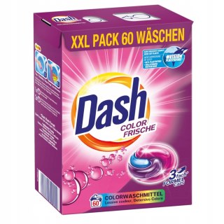 DASH Kapsułki tabletki do prania 60szt Color 3w1