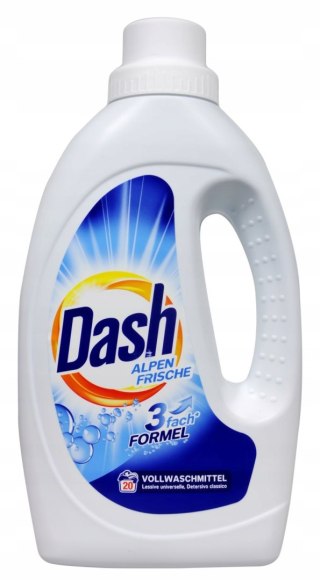 DASH Żel do Prania Białego Płyn do Białych White Oryginalny Import 1,1L 20P