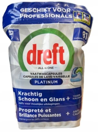DREFT Kapsulki do zmywarki 81 Original
