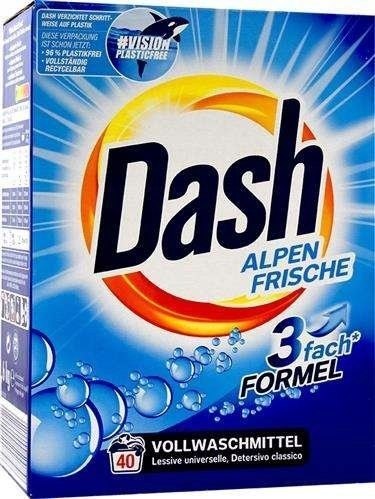 Dash proszek do prania uniwersalny Alpen Frische 2,6kg 40 prań DE biały