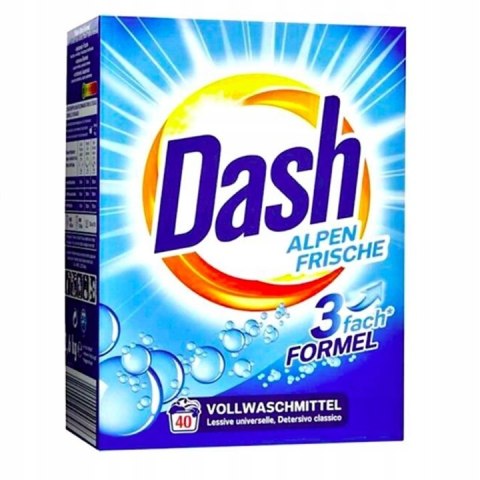 Dash proszek do prania uniwersalny Alpen Frische 2,6kg 40 prań DE biały