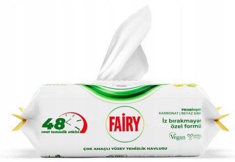 FAIRY Chusteczki nawilzane 100szt Lemon