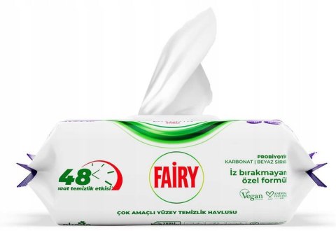 FAIRY Chusteczki nawilzane do czyszczenia Lawenda 100szt