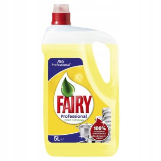 FAIRY Plyn do naczyn duży zapal 5L Lemon cytryna