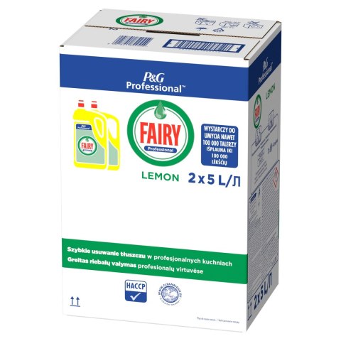 FAIRY Plyn do naczyn duży zapal 5L Lemon cytryna