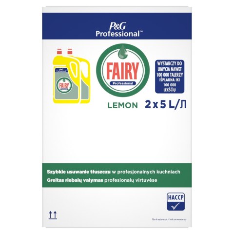 FAIRY Plyn do naczyn duży zapal 5L Lemon cytryna