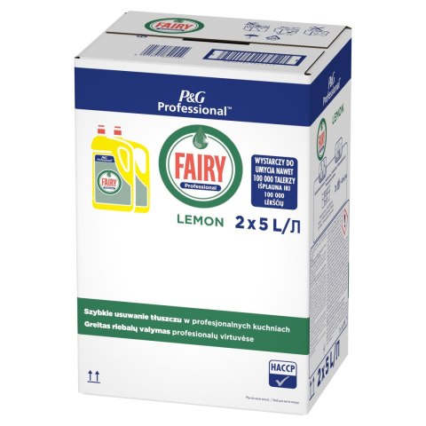 FAIRY Plyn do naczyn duży zapal 5L Lemon cytryna