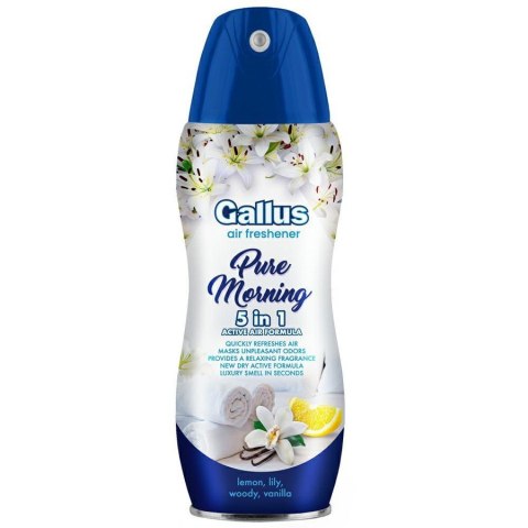 GALLUS Odświeżacz Spray 300ml 5in1 Pure Morning (12)