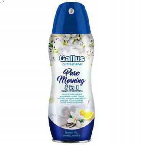 GALLUS Odświeżacz Spray 300ml 5in1 Pure Morning (12)