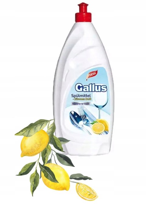 GALLUS Płyn do Naczyń 850ml Zitrone (12)