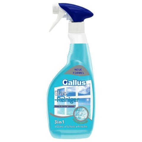GALLUS Spray 750ml Szyby/Glas-Reiniger Niebieski