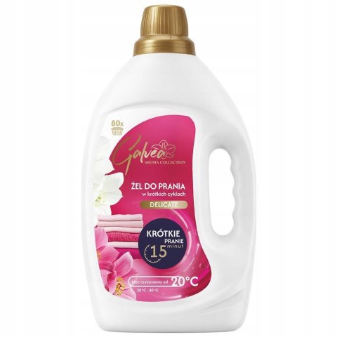 GALVEA Perfumowany ŻEL DO PRANIA GALVEA DELIKATNY 3,2L Krótki Cykl
