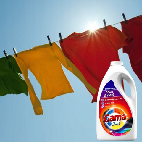 GAMA Żel 100 Prań 4,5L Color do koloru