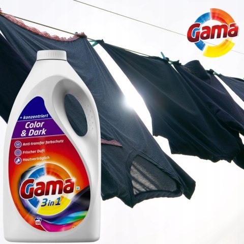 GAMA Żel 100 Prań 4,5L Color do koloru