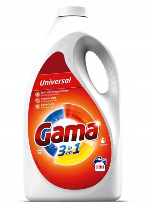GAMA Żel 100 Prań 4,5L Universal uniwersalny