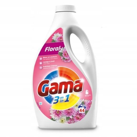 GAMA Żel do prania ubrań 44 Prań 1,98L Floral kwiatowy