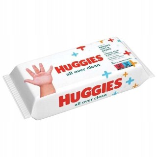 Huggies All Over Clean chusteczki nawilżane 1 x 56 szt.