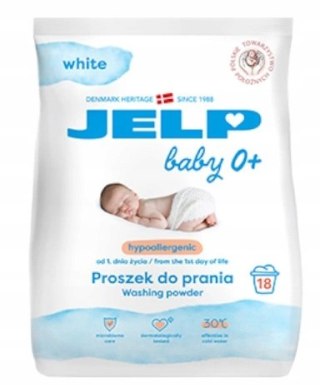 JELP Baby 0+ Proszek 18 Prań 1,35kg Biały do białego