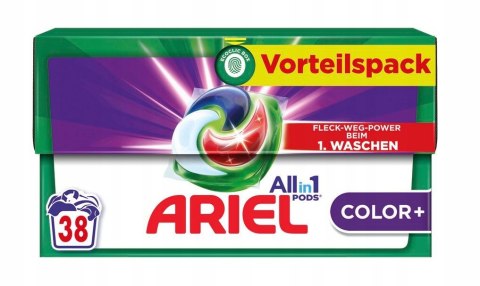 Kapsułki do prania kolorowego Ariel All in 1 38 sztuk