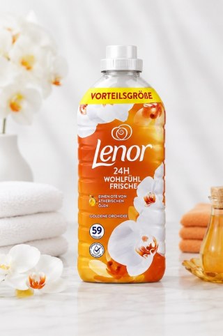 LENOR Orchid Vanilla Płyn Do Płukania Tkanin 59 Prań Miękkość Zapach